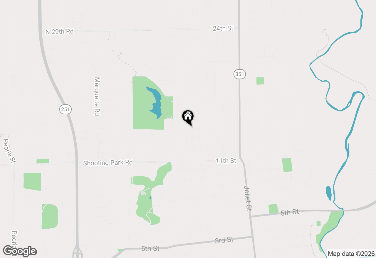 Map of 1419 Linden Avenue, Lasalle, IL 61301