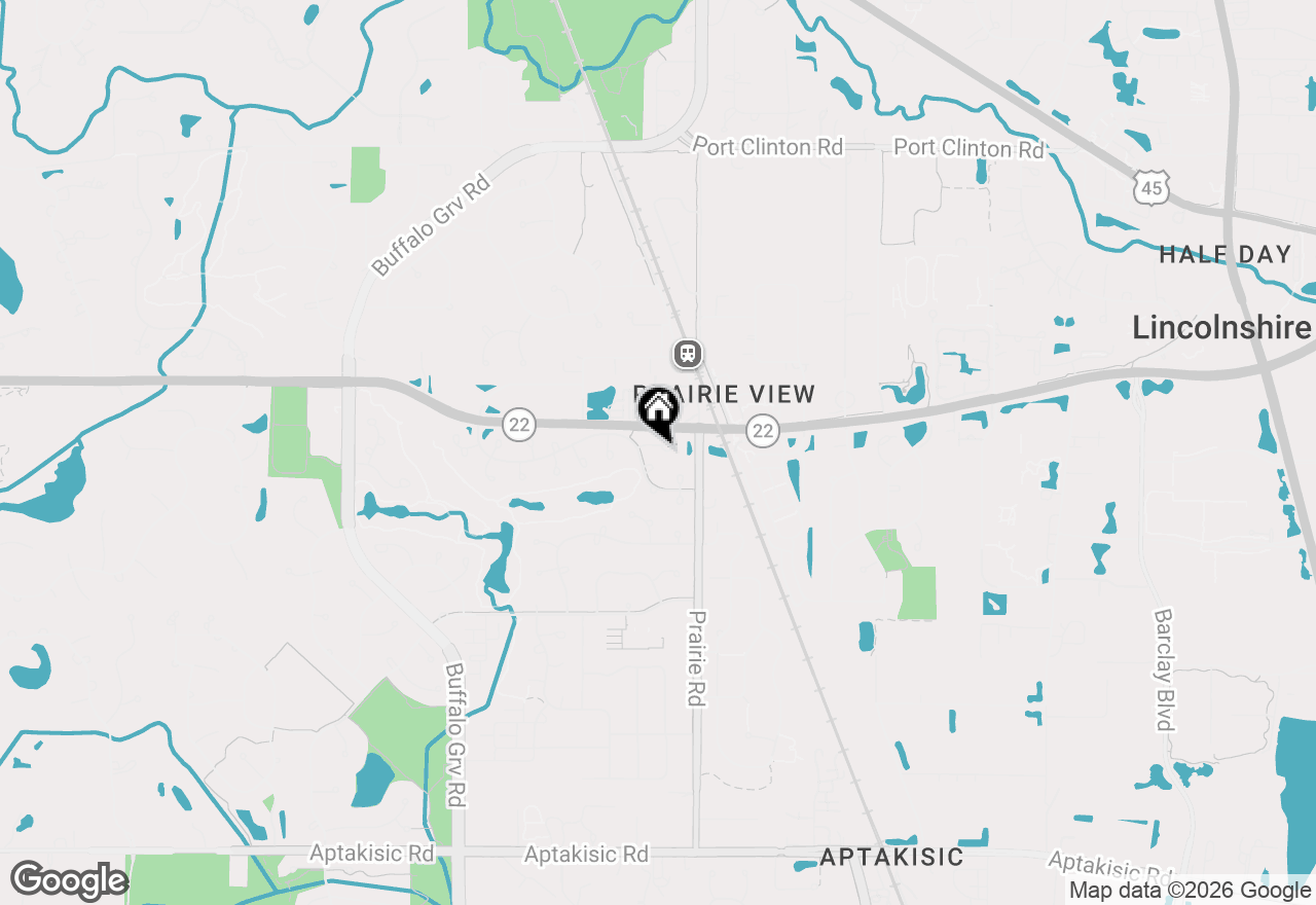 Map of 76 Willow Parkway, Buffalo Grove, IL 60089