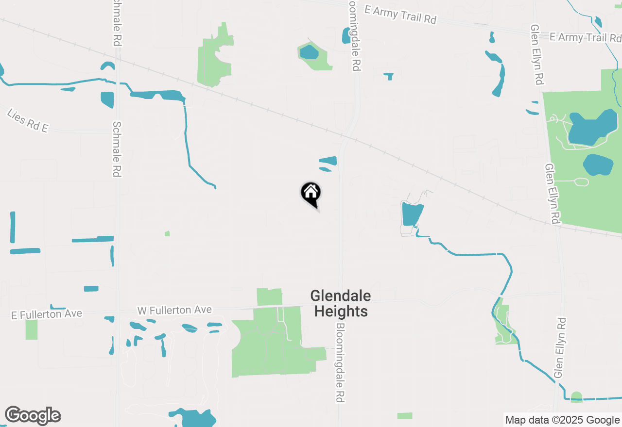 Map of 139 Poplar Street, Glendale Heights, IL 60139