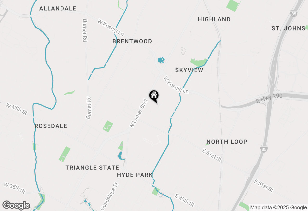 Map of 610 W North Loop Blvd, Austin, TX 78751