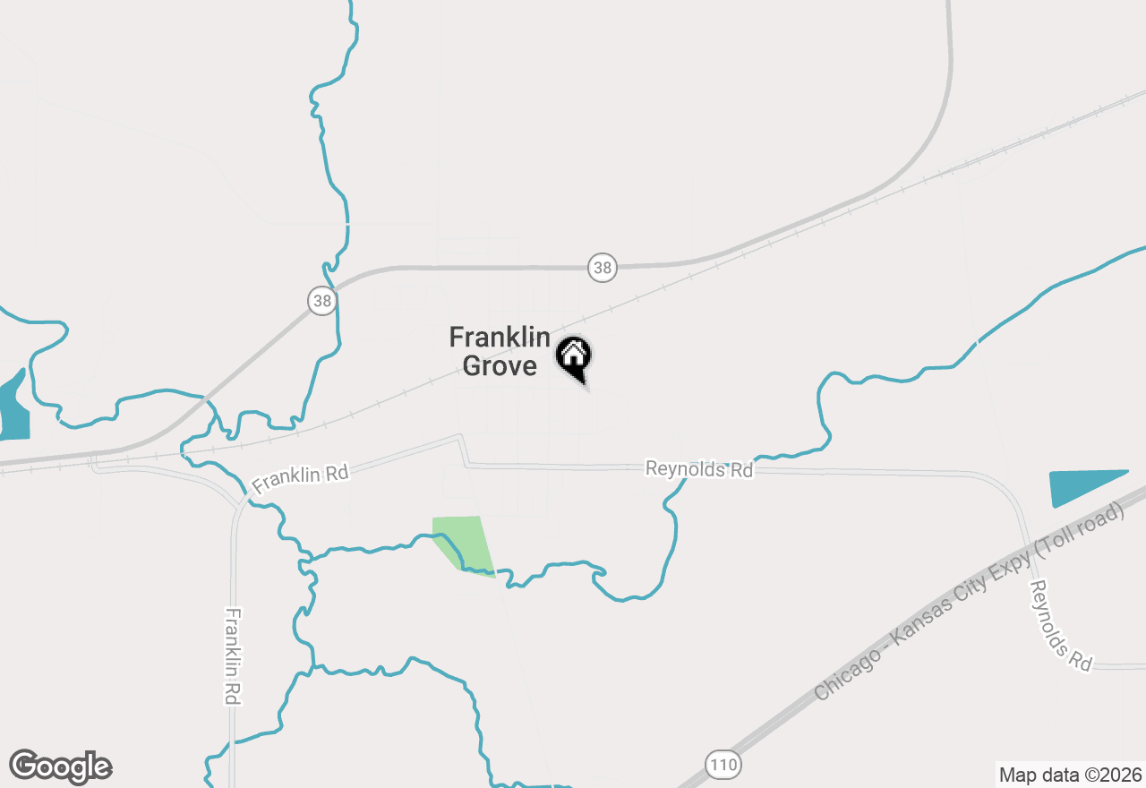 Map of 224 E South Street, Franklin Grove, IL 61031