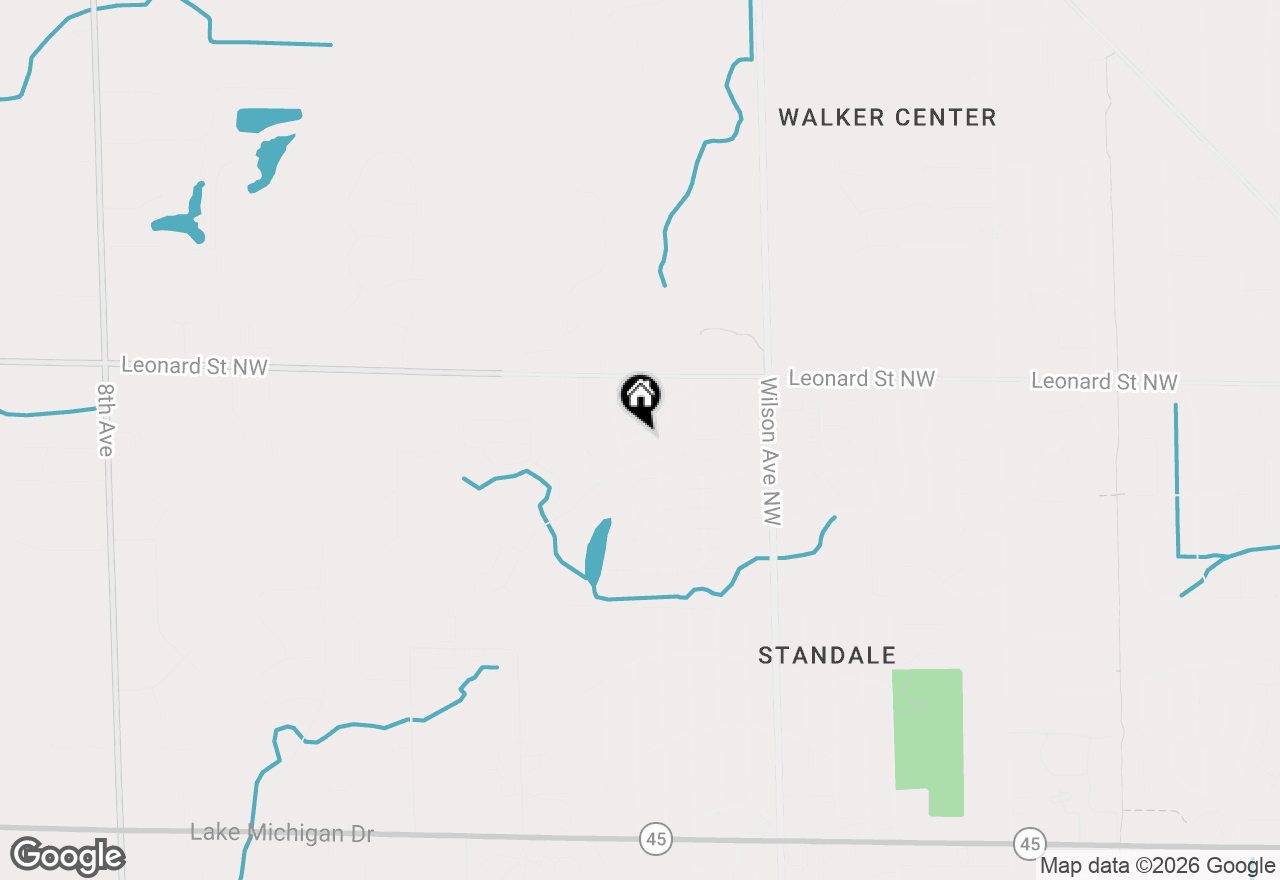 Map of 4464 Jardin Drive Nw #164, Walker, MI 49534