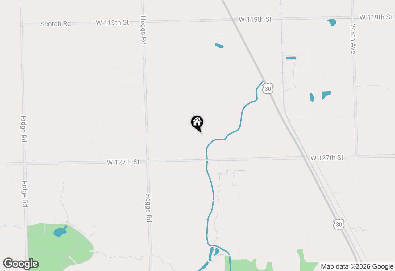 Map of 12517 Shenandoah Trail, Plainfield, IL 60585