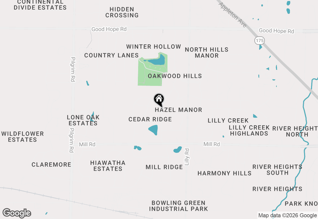 Map of W143N6633 Aspen Dr, Menomonee Falls, WI 53051
