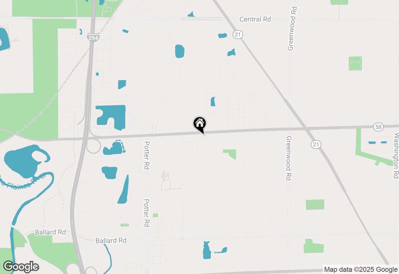 Map of 9562 Park Lane #2H, Des Plaines, IL 60016