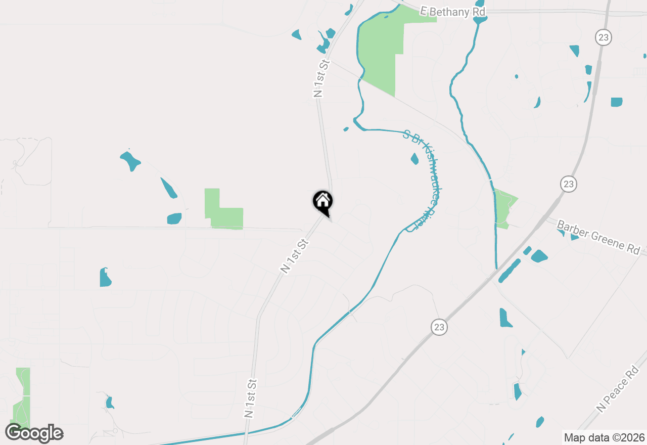 Map of 2230 N 1st Street, Dekalb, IL 60115