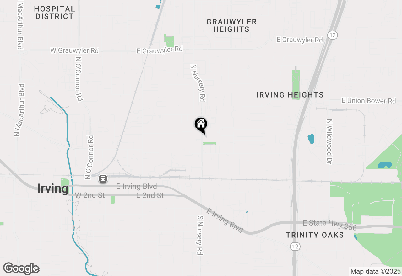 Map of 625 N Nursery Road, Irving, TX 75061