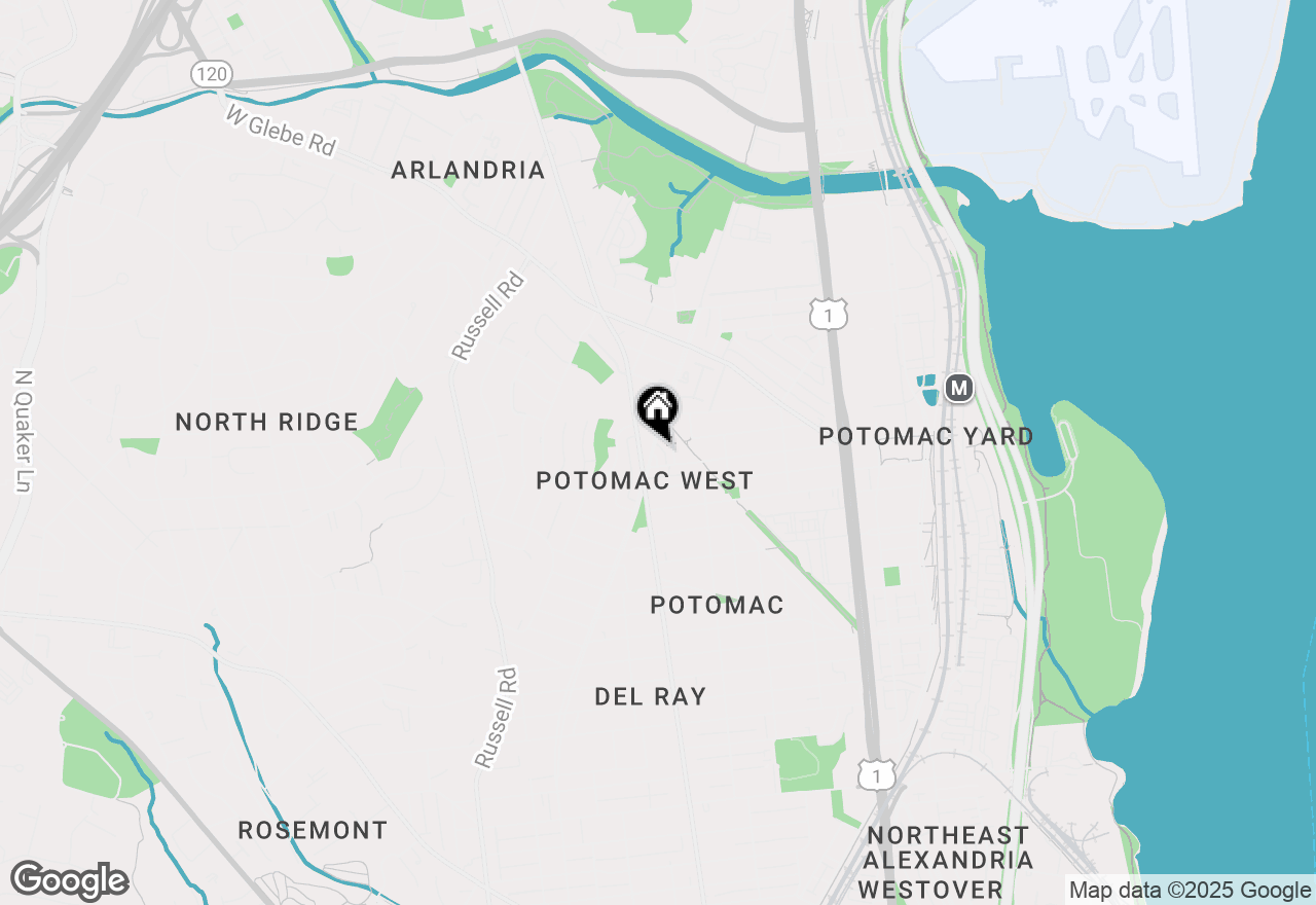 Map of 3017 Fulton Street, Alexandria, VA 22305