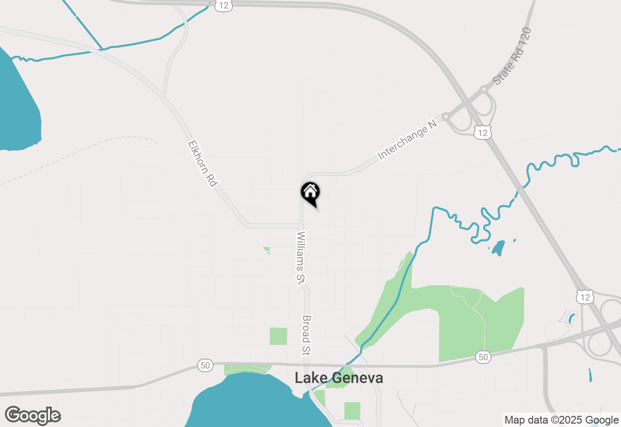 Map of 744 Rogers Ct, Lake Geneva, WI 53147