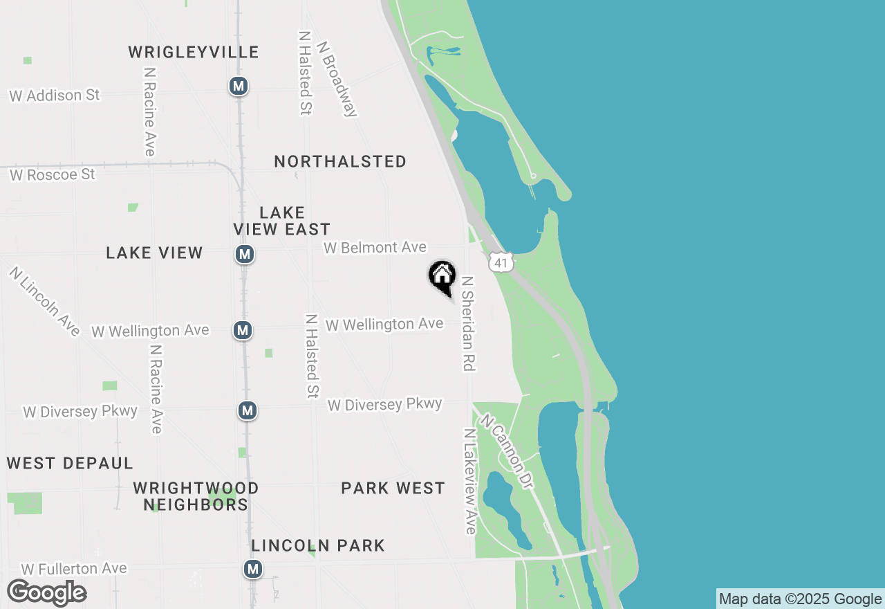 Map of 441 W Barry Avenue #229, Chicago, IL 60657