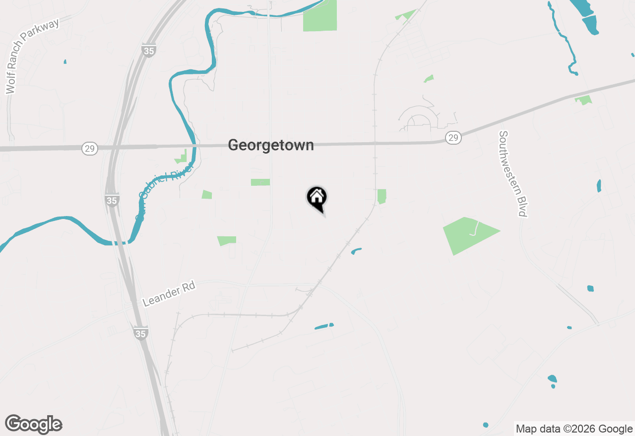 Map of 1905 S Church St, Georgetown, TX 78626