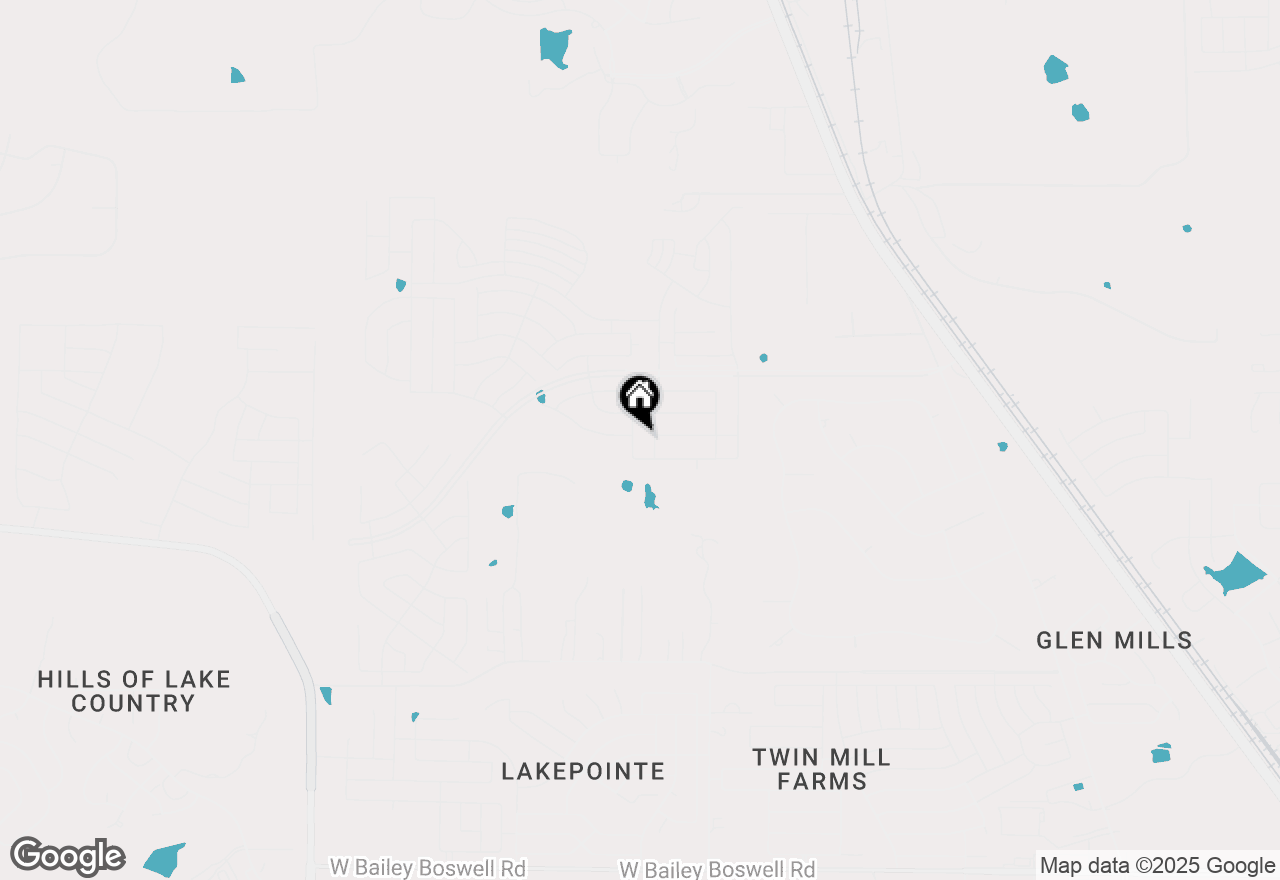 Map of 9616 Earnsdale Drive, Fort Worth, TX 76179