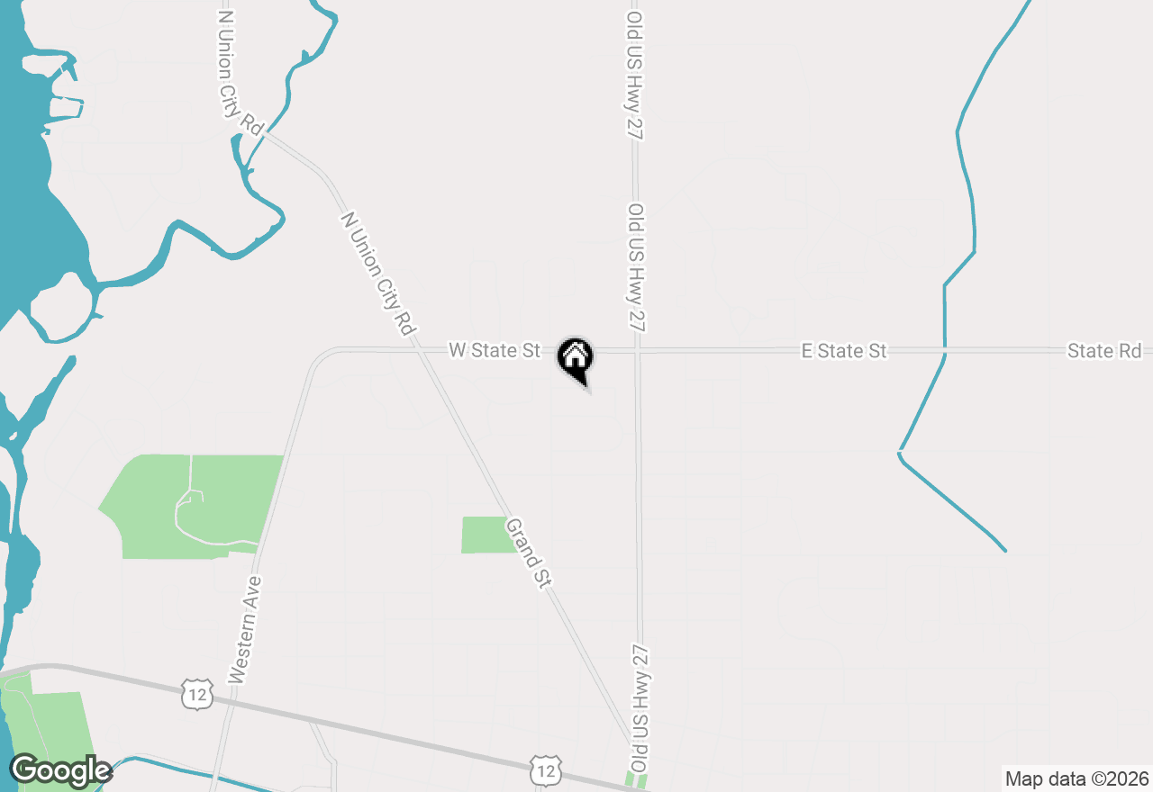 Map of 77 Maple Lane, Coldwater, MI 49036