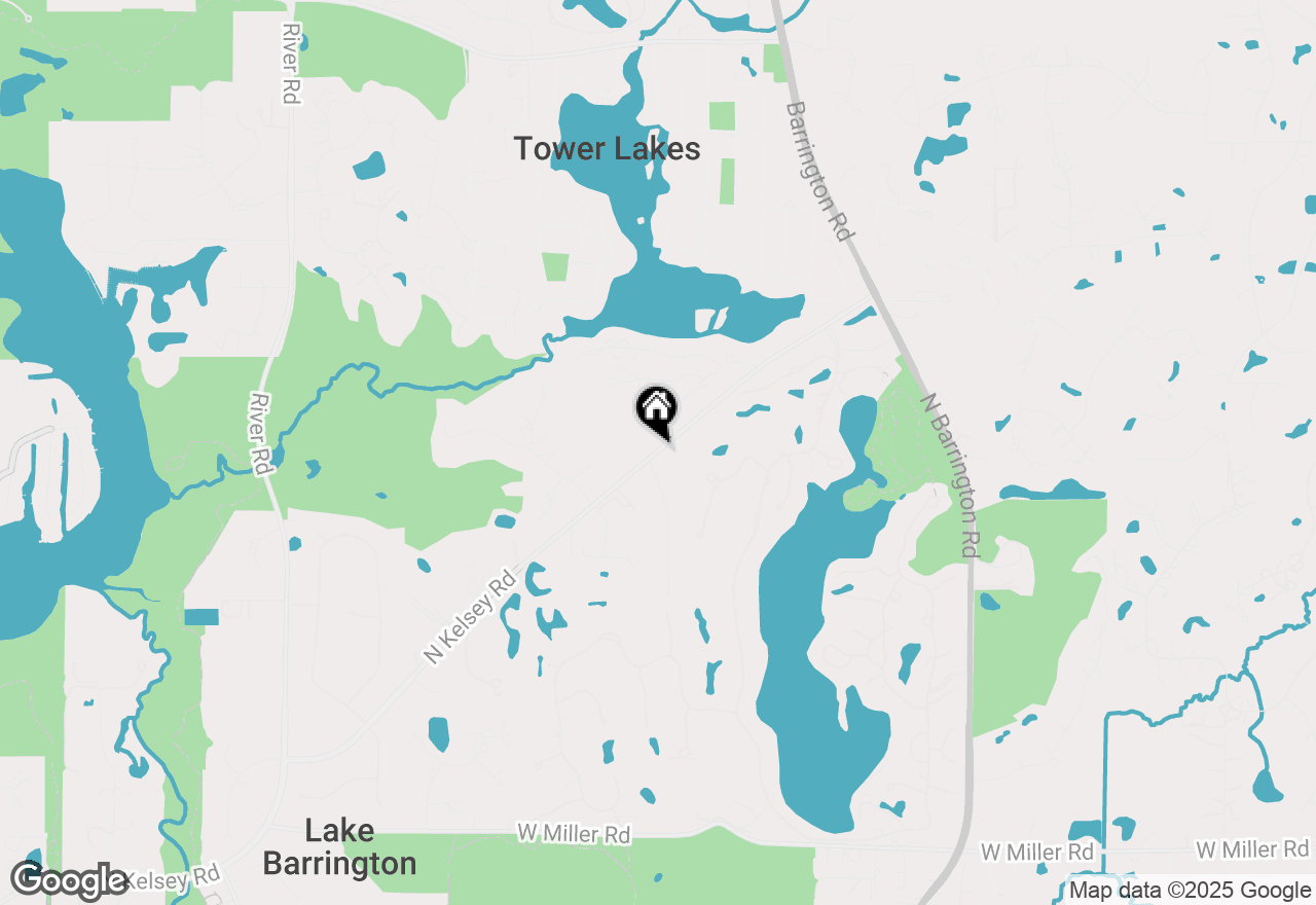 Map of 24572 N Kelsey Road, Lake Barrington, IL 60010