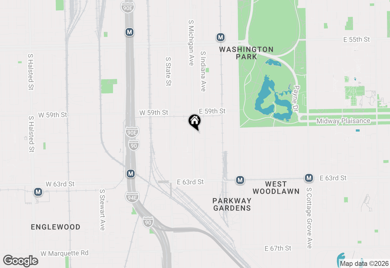 Map of 6013 S Michigan Avenue #3, Chicago, IL 60637