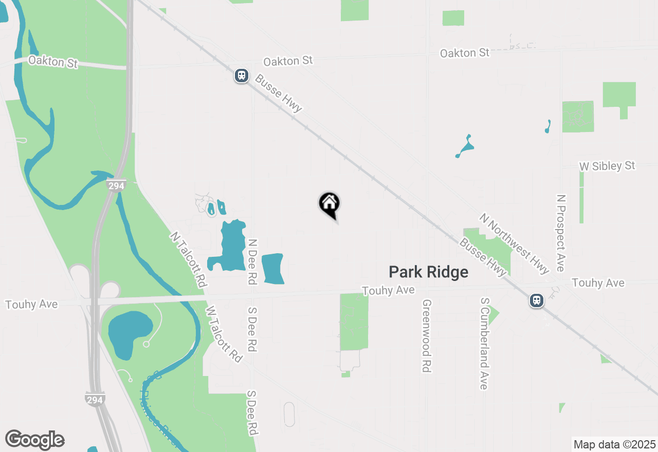 Map of 311 N Home Avenue, Park Ridge, IL 60068