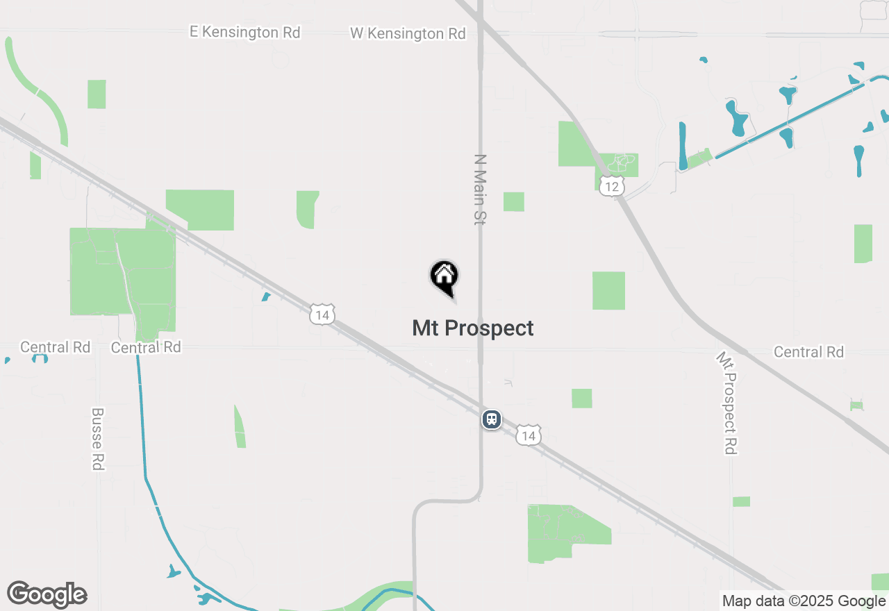 Map of 101 N Pine Street, Mount Prospect, IL 60056