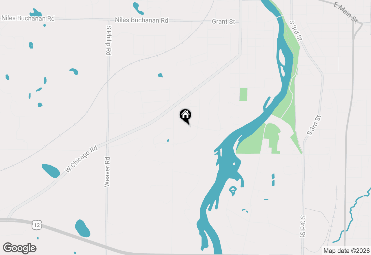 Map of 1114 Miami Road, Niles, MI 49120