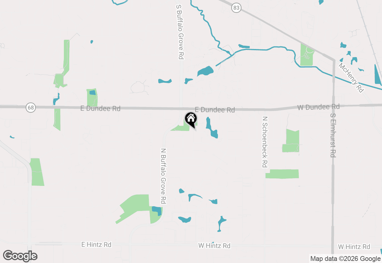 Map of 986 Harvard Lane, Buffalo Grove, IL 60089