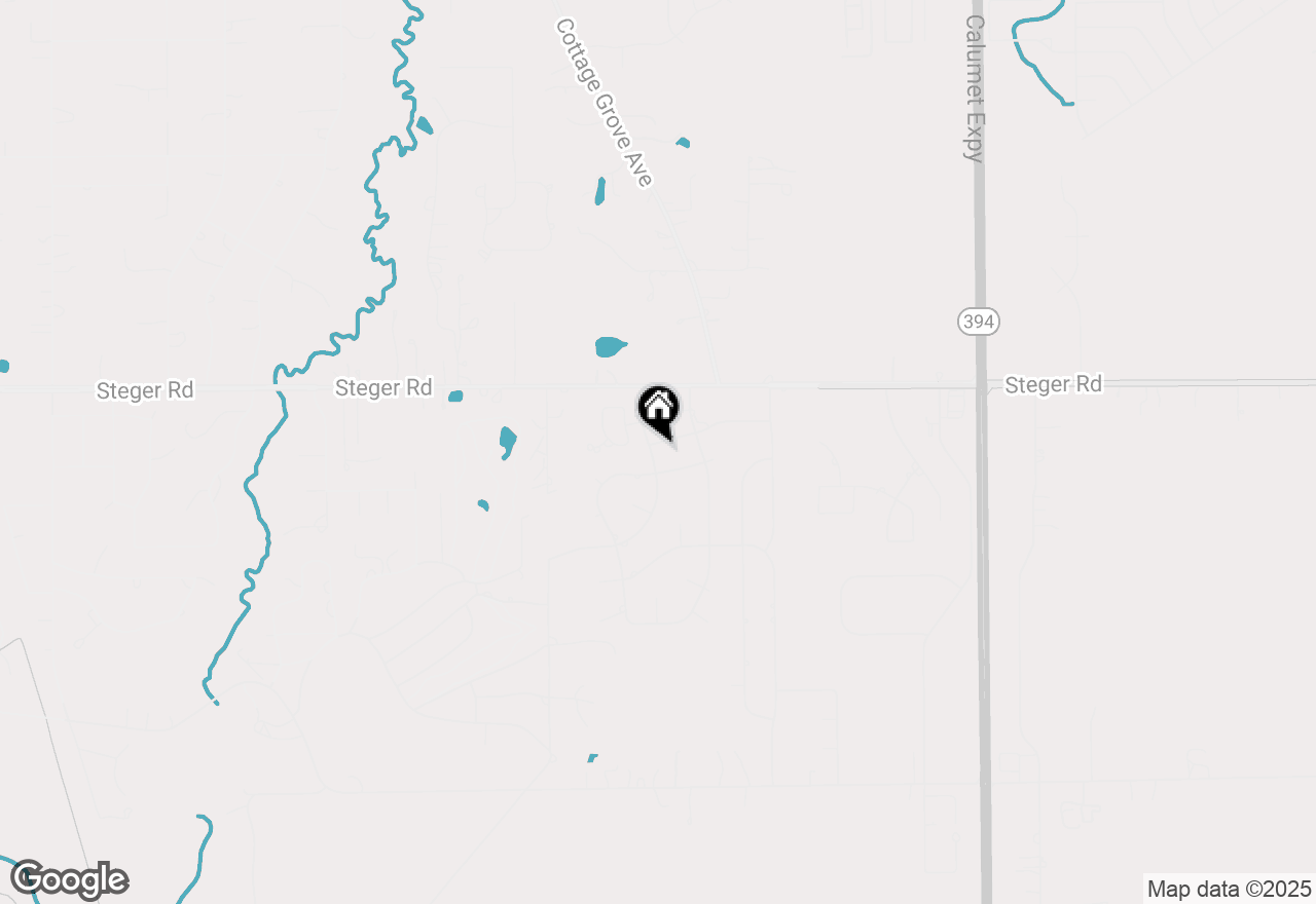 Map of 916 Patricia Lane, Crete, IL 60417