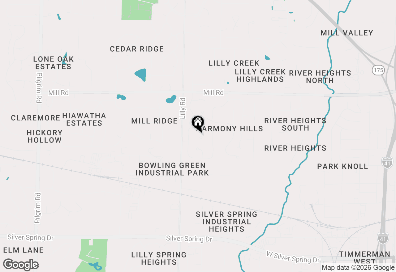 Map of W137N6161 Weyer Farm Ct, Menomonee Falls, WI 53051