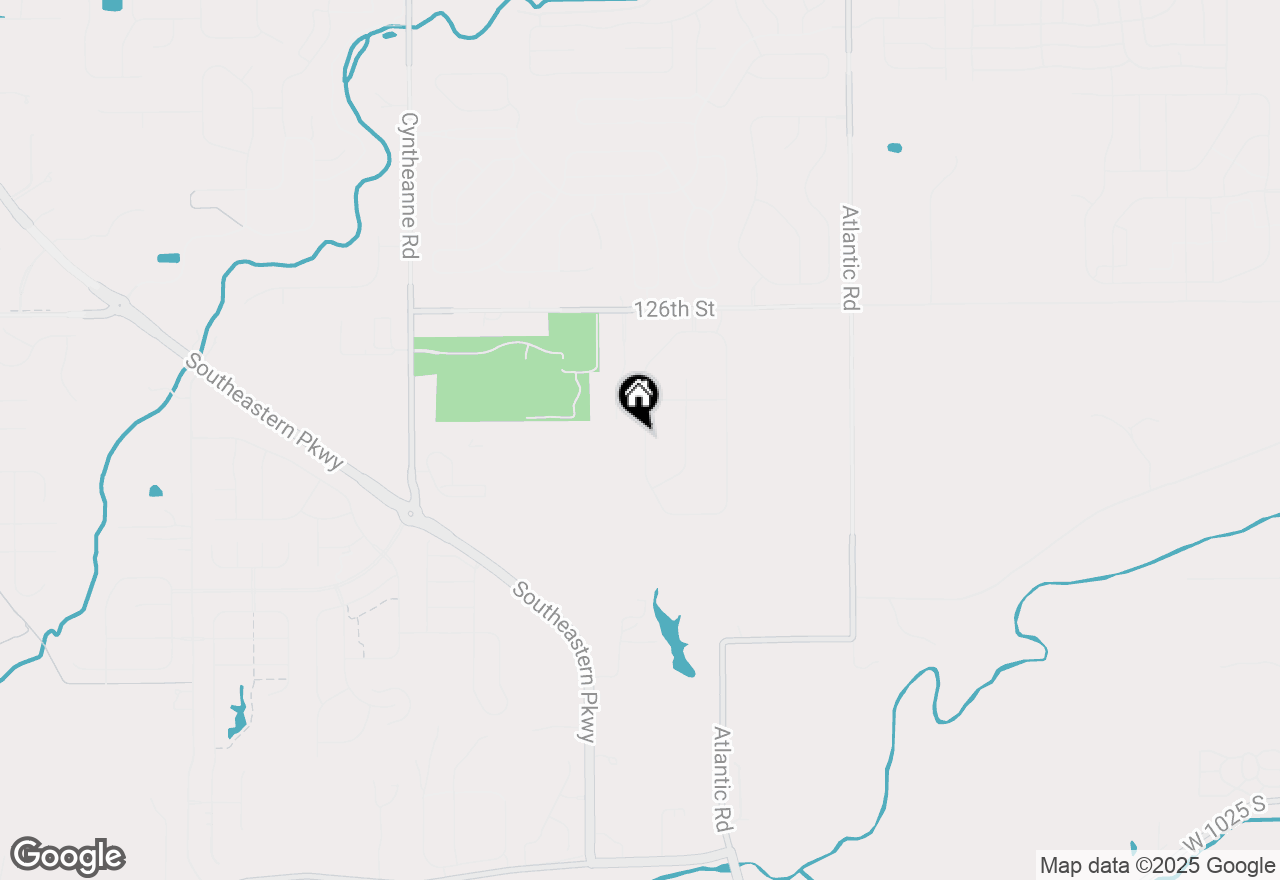 Map of 12442 Coastal Place, Fishers, IN 46037