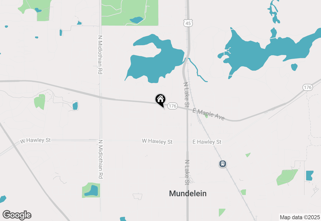 Map of 634 N Prairie Avenue, Mundelein, IL 60060