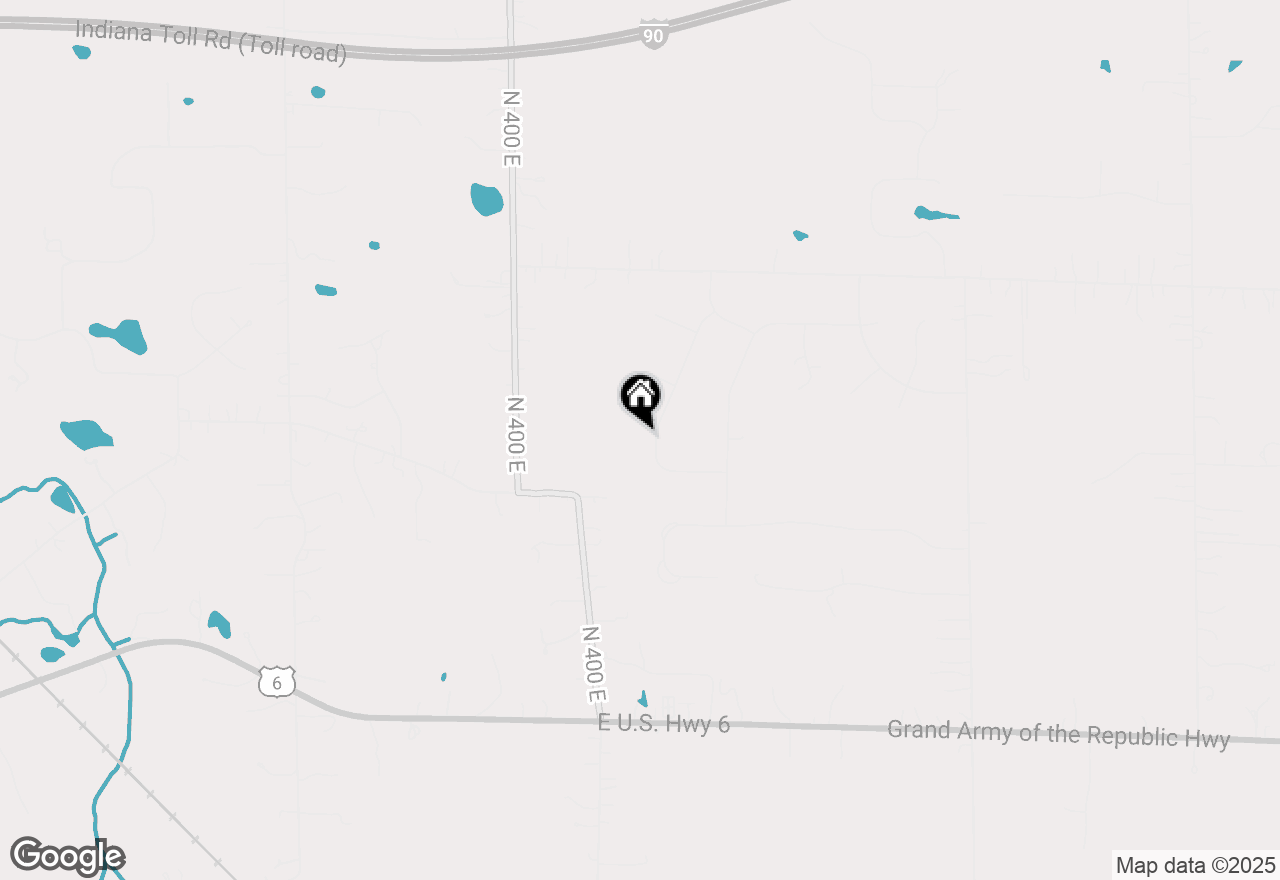 Map of 864 Whitestone Drive, Valparaiso, IN 46383