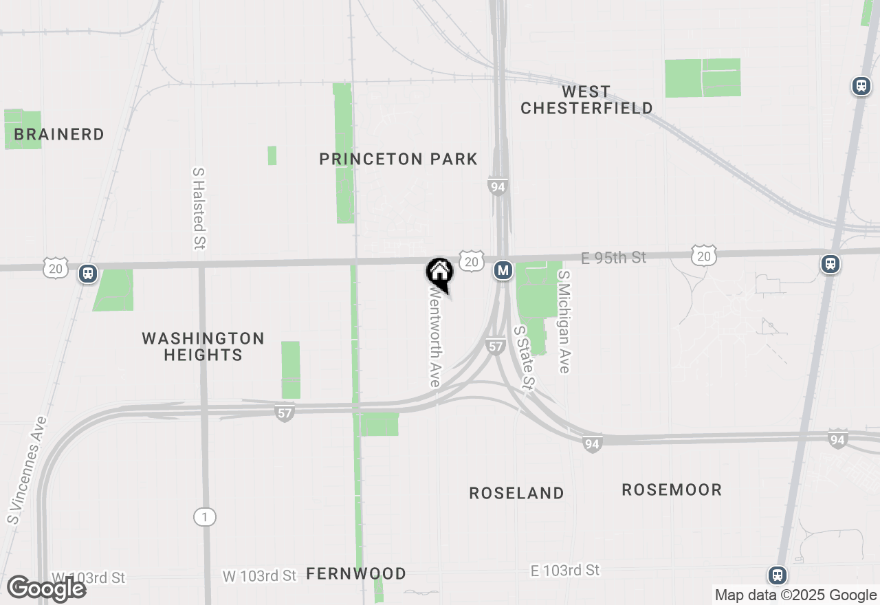 Map of (Address confidential), Chicago, Illinois 60628