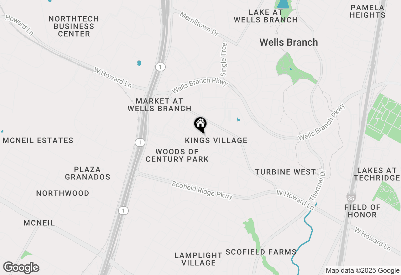 Map of 2505 Gardenia Dr, Austin, TX 78727