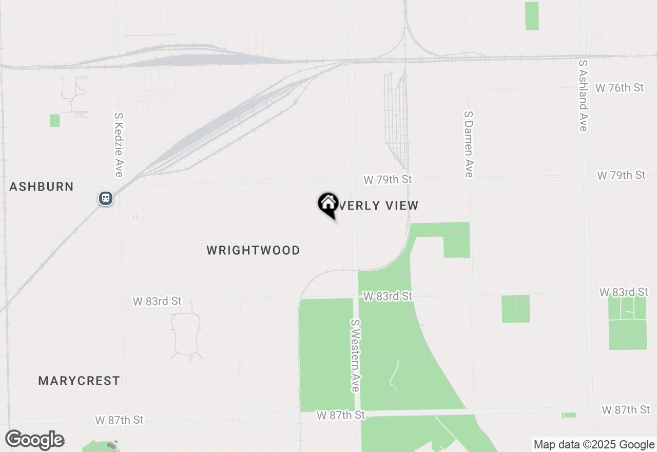 Map of 8033 S Campbell Avenue, Chicago, IL 60652