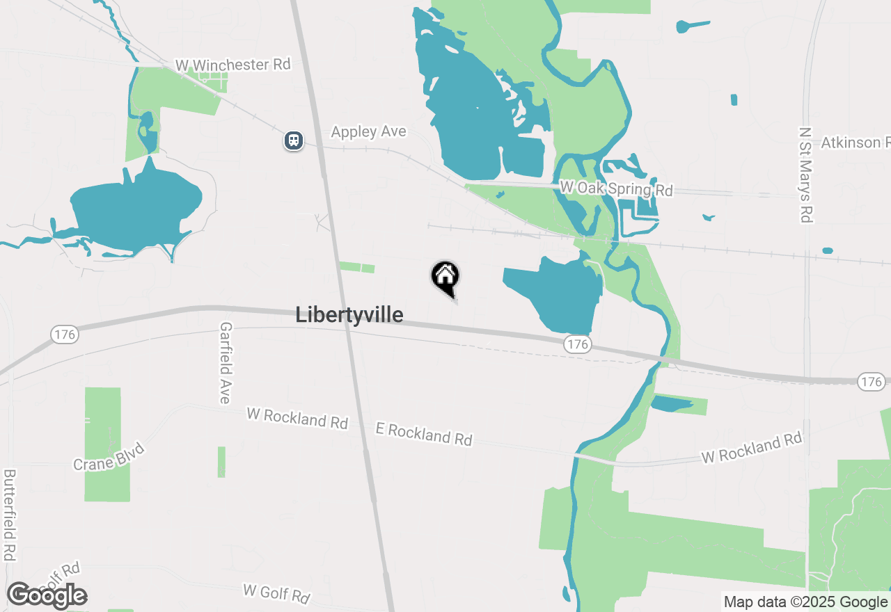 Map of 130 3rd Street, Libertyville, IL 60048