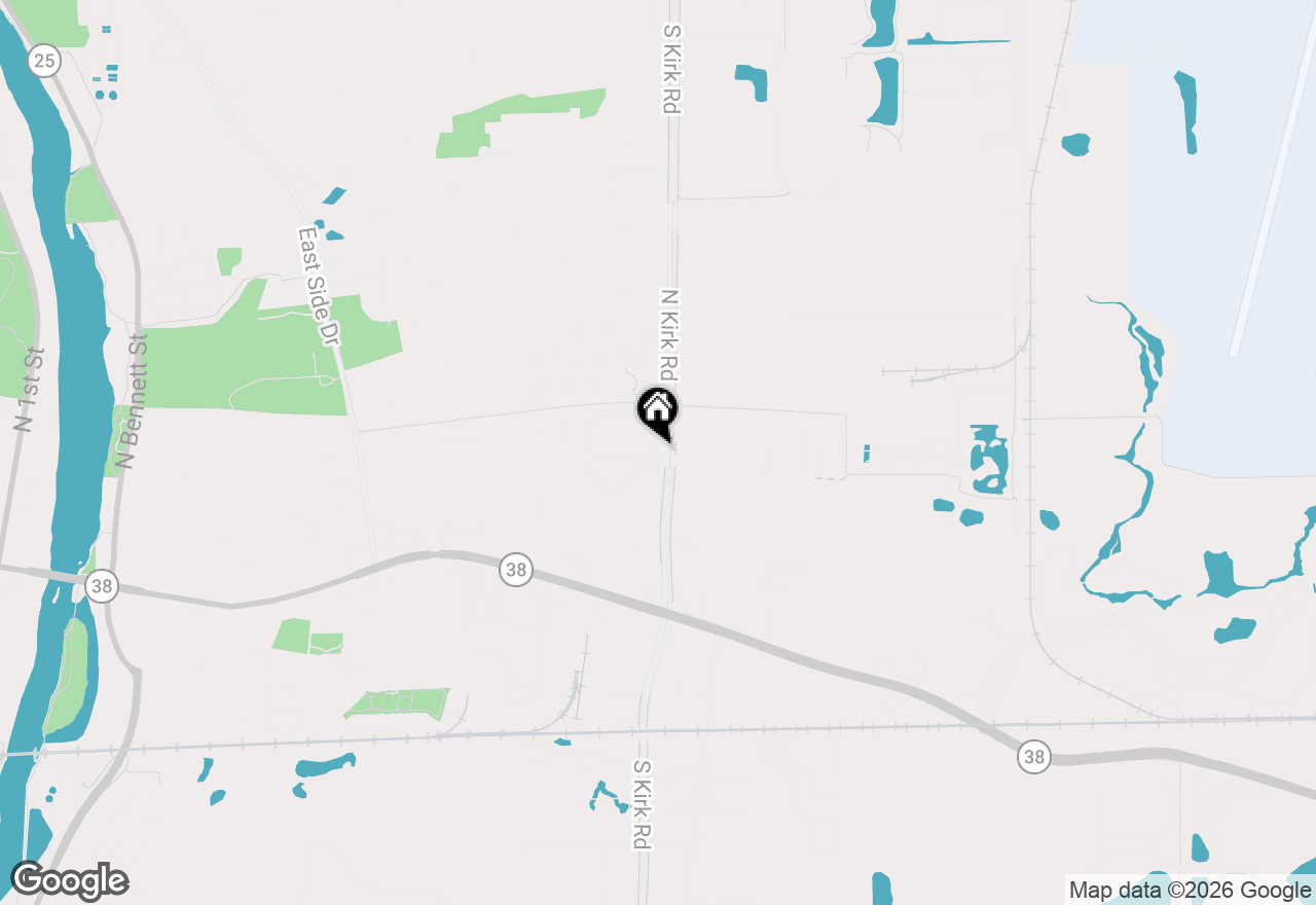 Map of 1596 Kirkwood Drive, Geneva, IL 60134