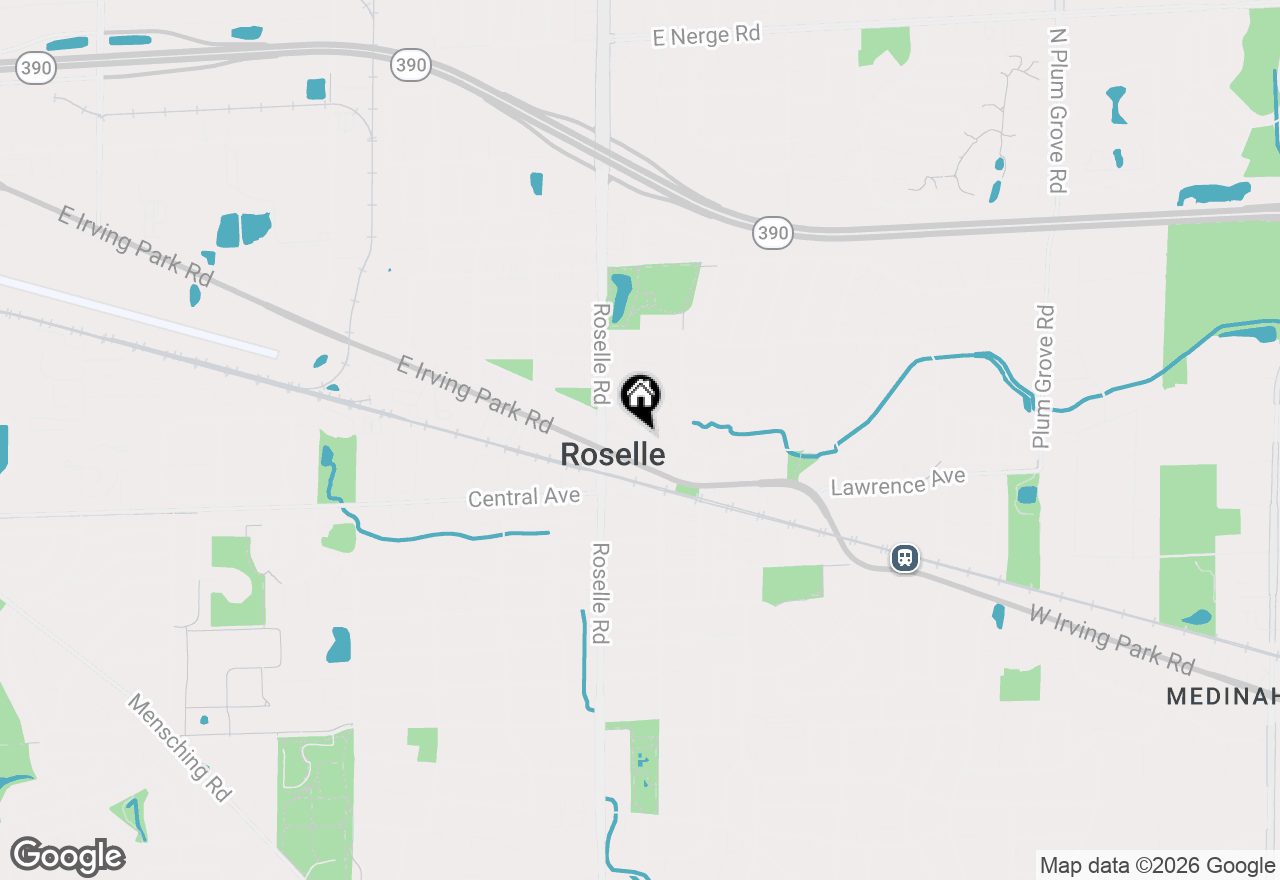 Map of 100 N Bokelman Street #330, Roselle, IL 60172