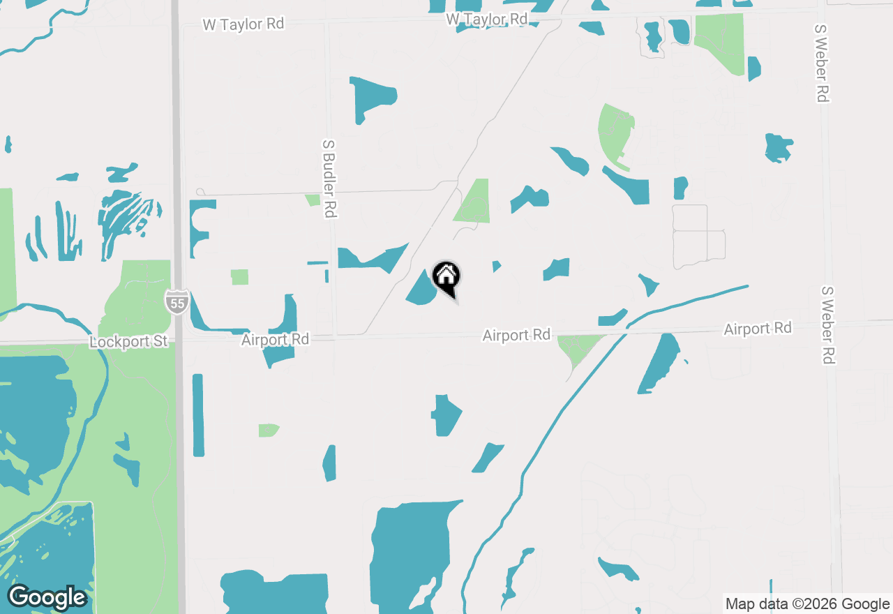 Map of 345 Richmond Drive, Romeoville, IL 60446
