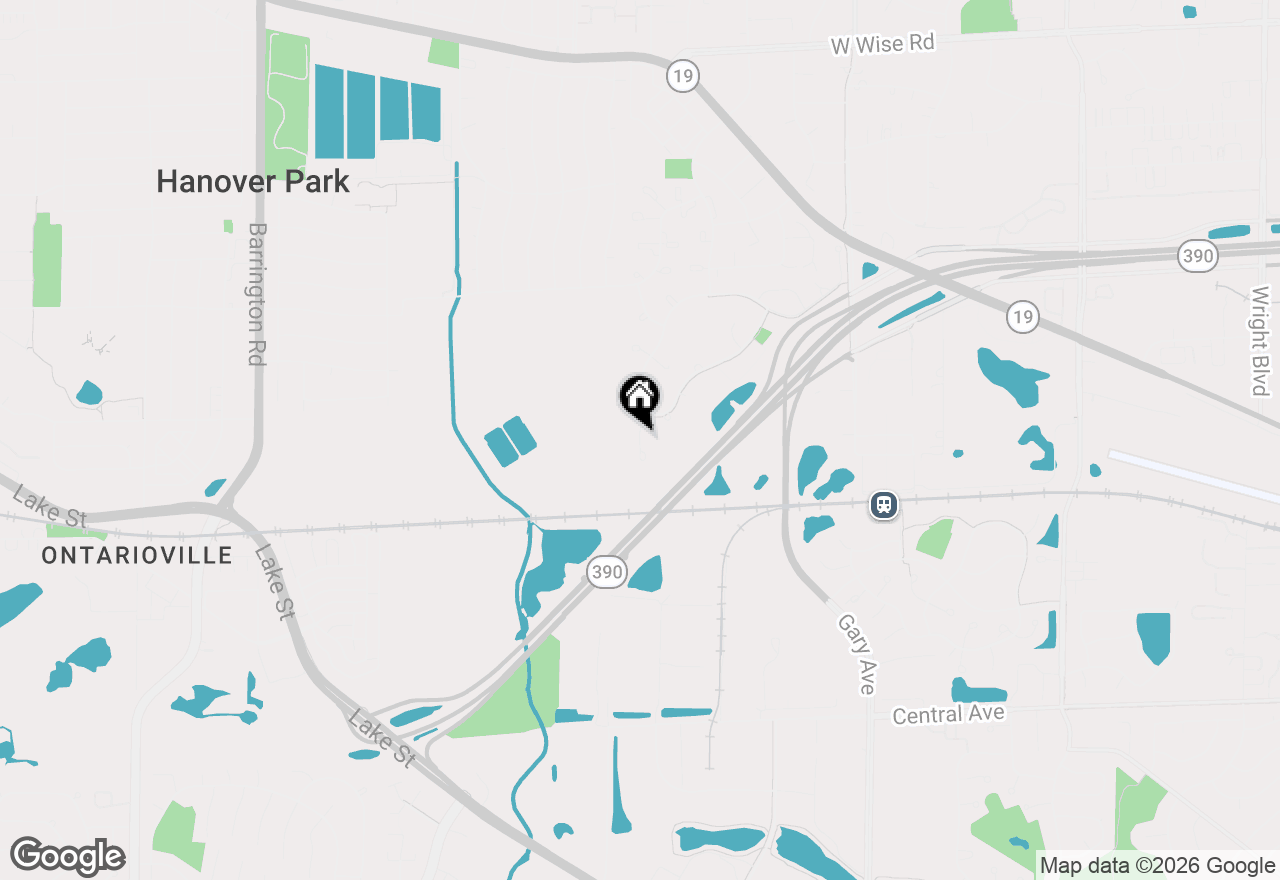 Map of 1970 Gary Court #B, Schaumburg, IL 60193
