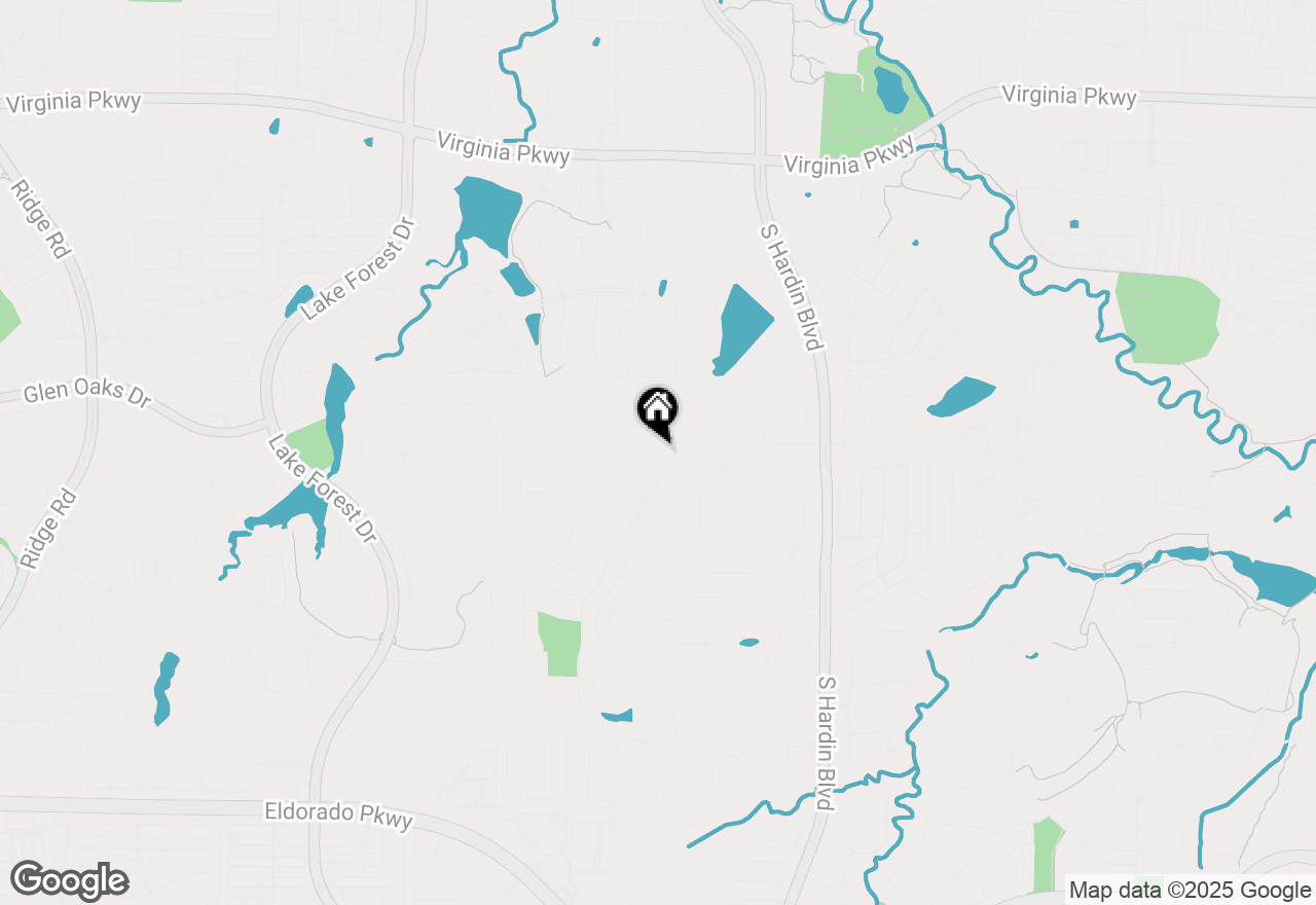 Map of 1005 Mallard Lakes Drive, Mckinney, TX 75072