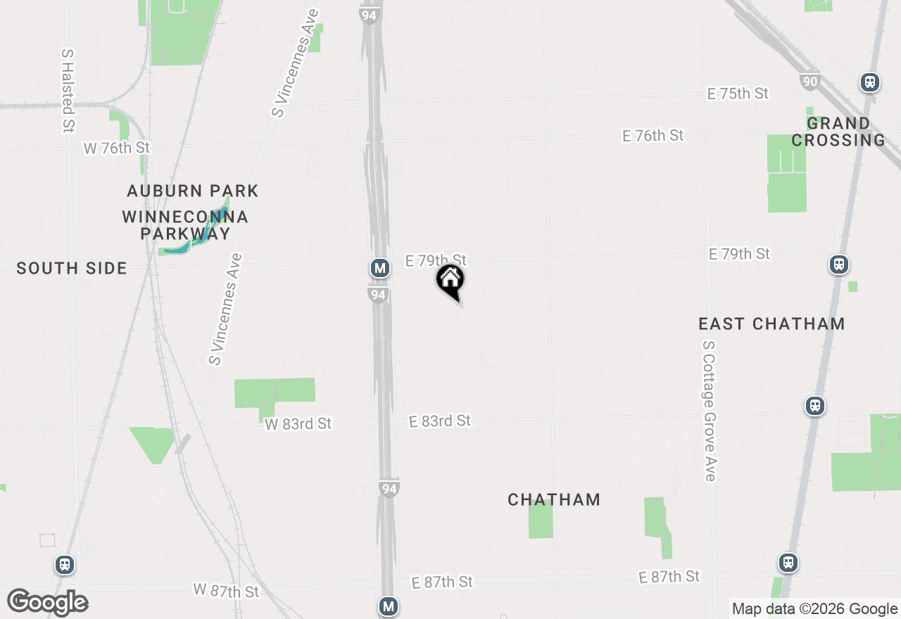 Map of 8011 S Michigan Avenue, Chicago, IL 60619