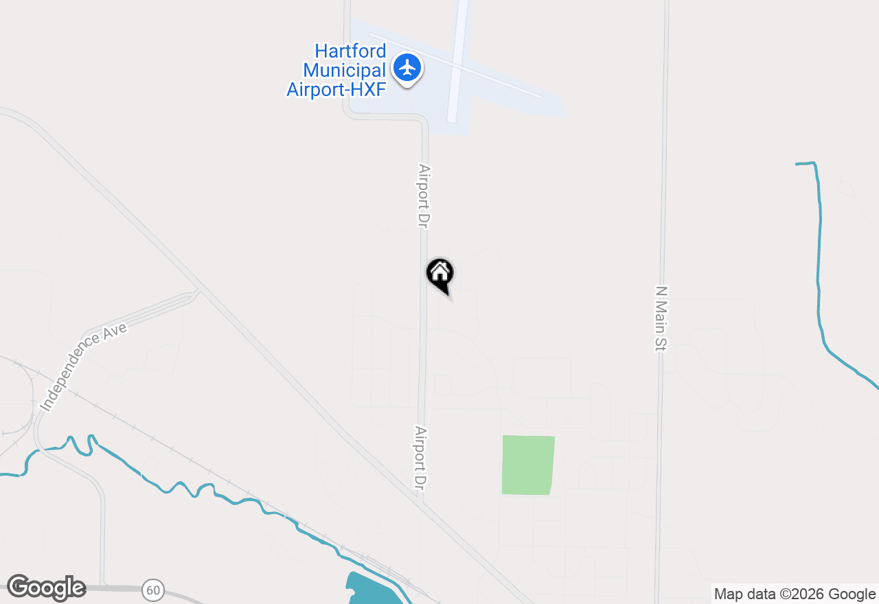 Map of 835 Bridlewood Dr, Hartford, WI 53027