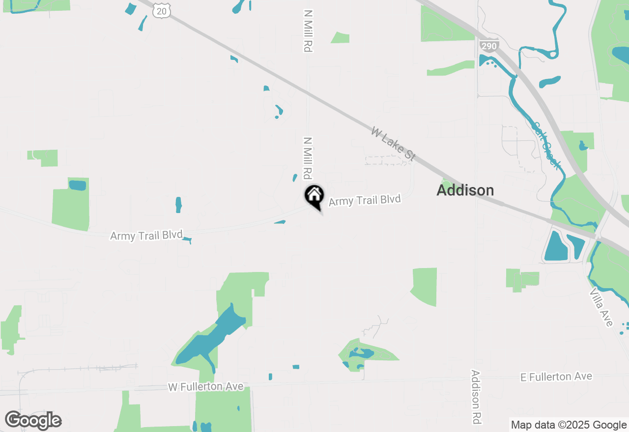 Map of 542 Memory Lane, Addison, IL 60101