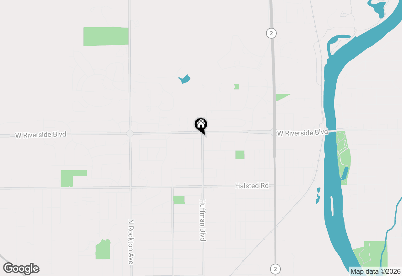 Map of 1811 Randolph Drive, Rockford, IL 61103