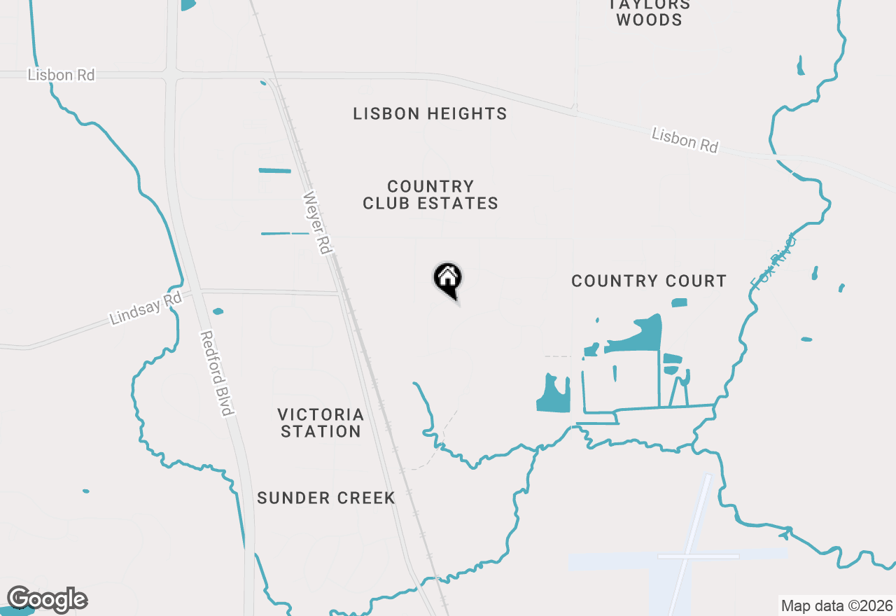 Map of W223N4648 Seven Oaks Dr, Pewaukee, WI 53072