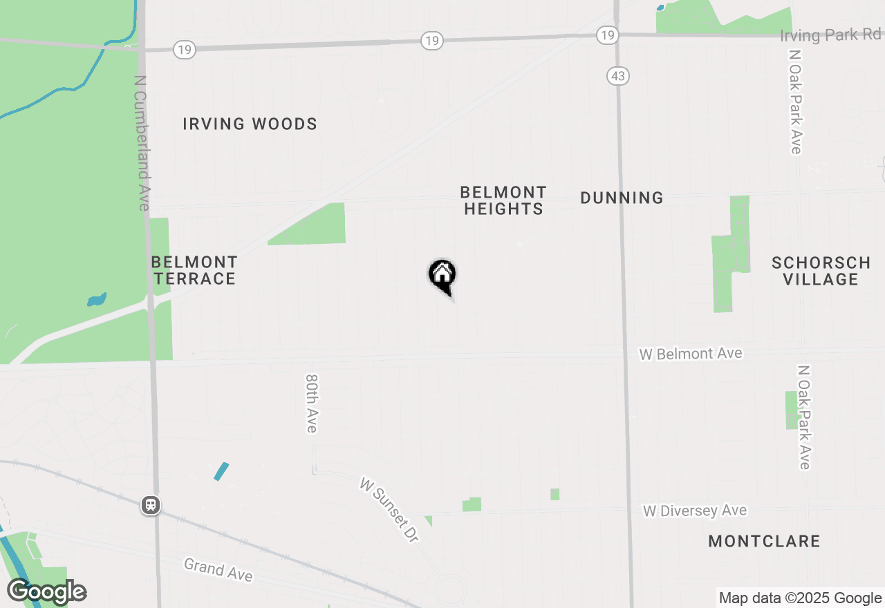 Map of 3324 N Ottawa Avenue, Chicago, IL 60634