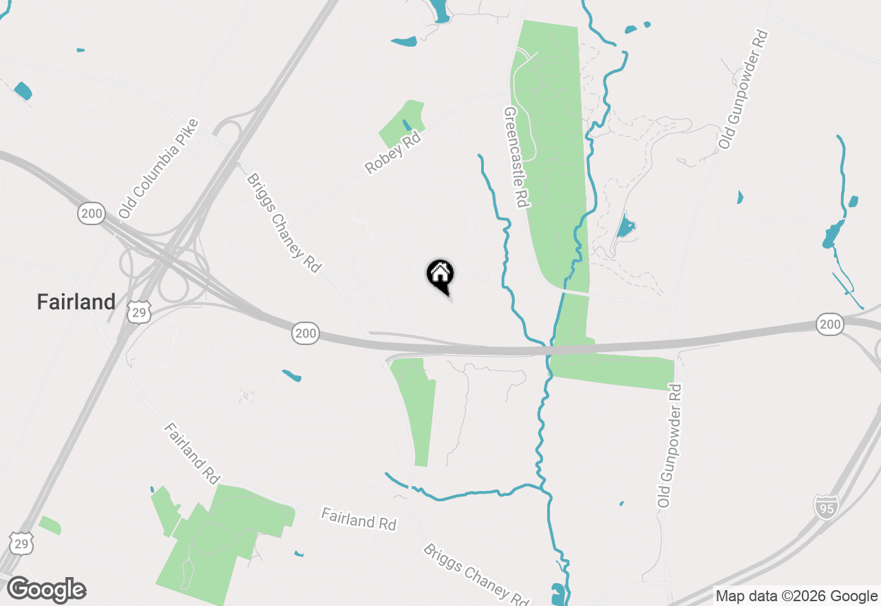 Map of 13407 Fog Mist Place, Silver Spring, MD 20904