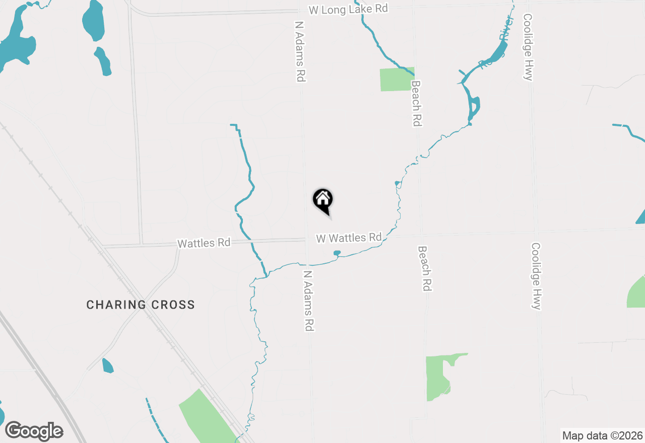 Map of 4056 Chestnut Hill Drive, Troy, MI 48098