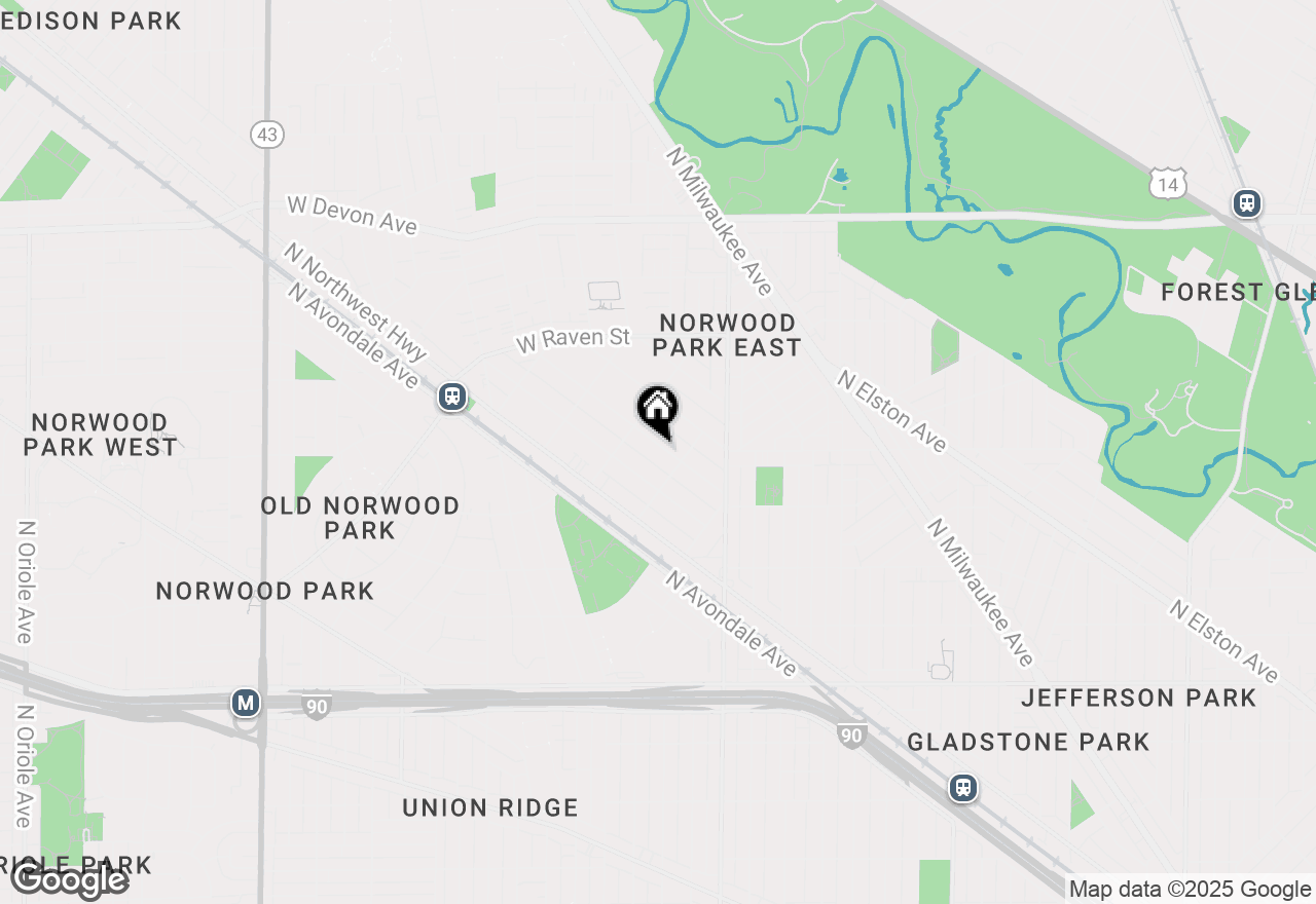 Map of 6018 N Newburg Avenue, Chicago, IL 60631