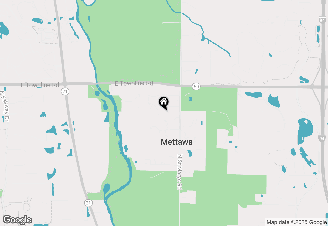 Map of (Address confidential), Mettawa, Illinois 60048