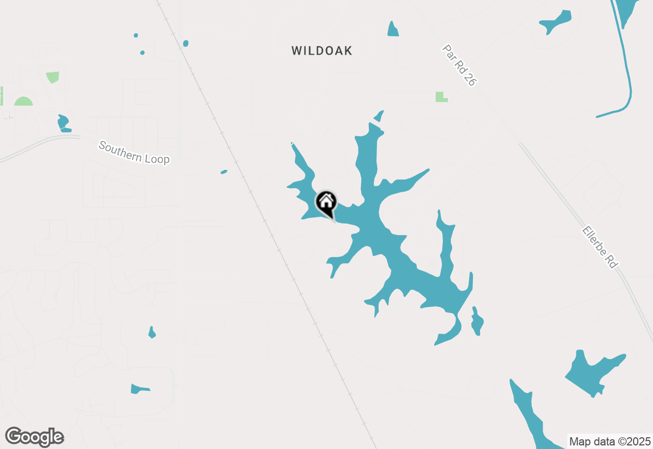 Map of 1040 W Pointe Loop, Shreveport, LA 71106