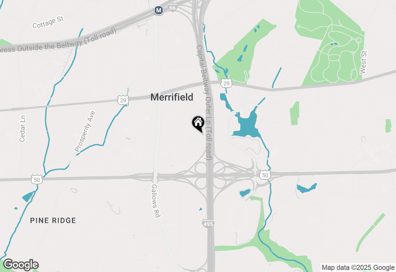 Map of 2910 Kings Chapel Road #5, Falls Church, VA 22042