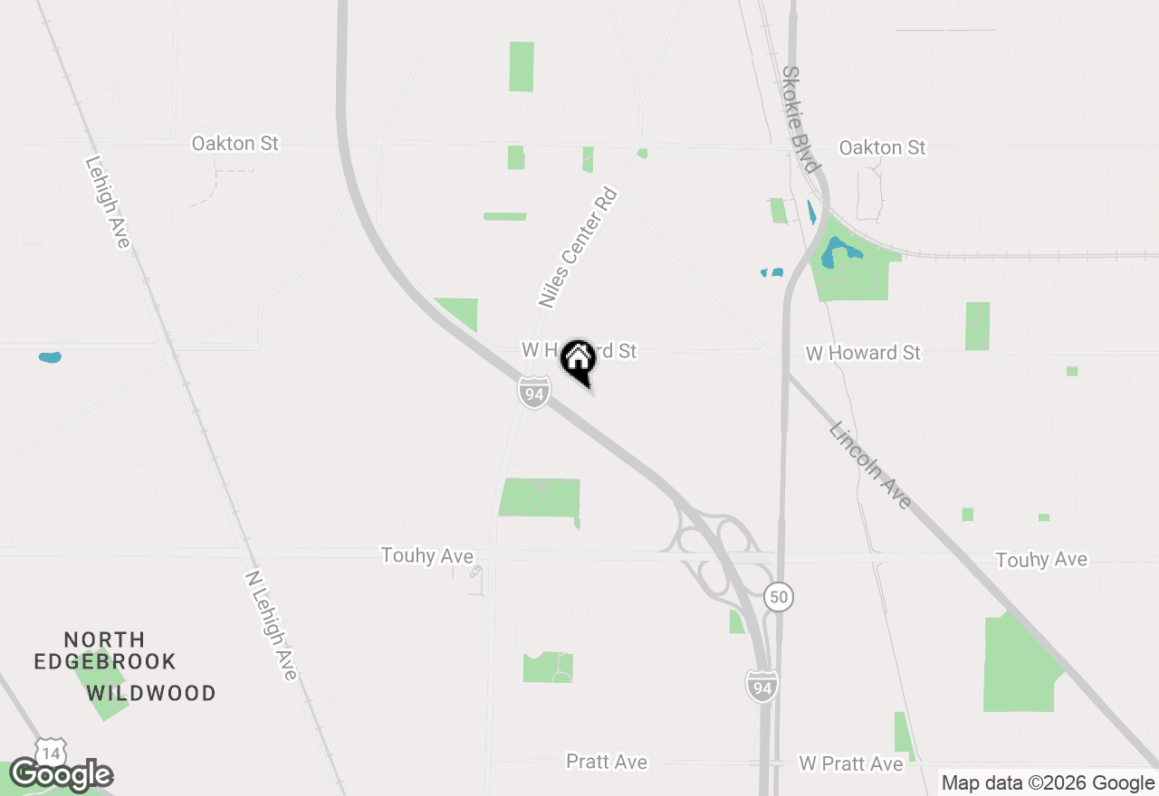 Map of 7500 Laramie Avenue, Skokie, IL 60077